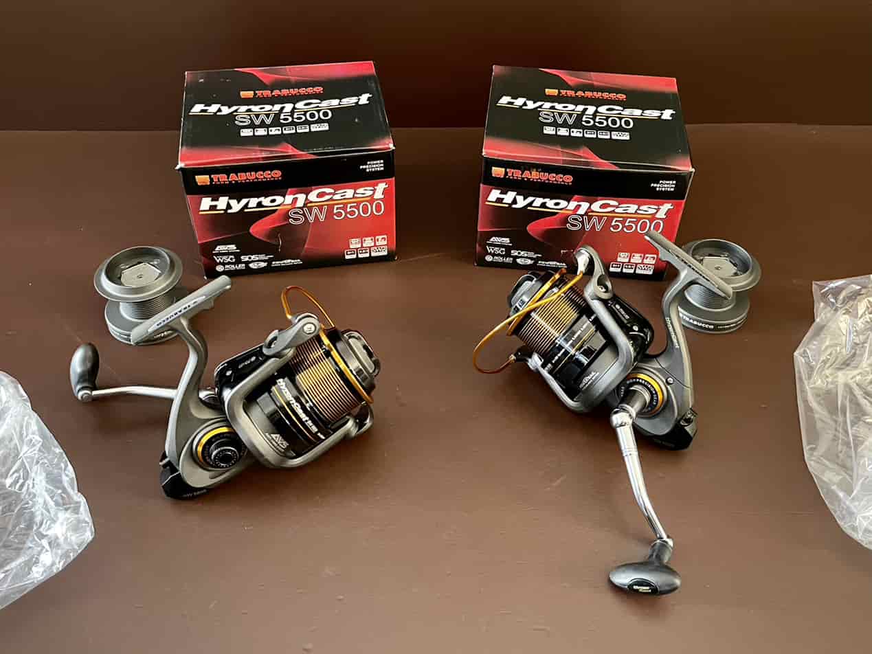 Trabucco Hyroncast 8000 Moulinet Pêche Surfcasting Mer au Fond Trabucco Hyroncast 8000 Moulinet Pêche Surfcasting Mer au Fond
